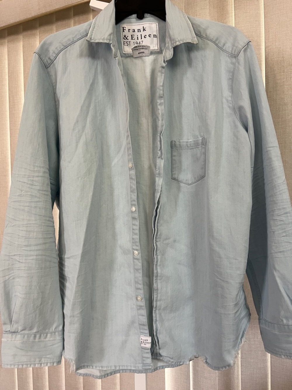 Frank & Eileen EILEEN DENIM shirts size Large - Picture 5 of 9